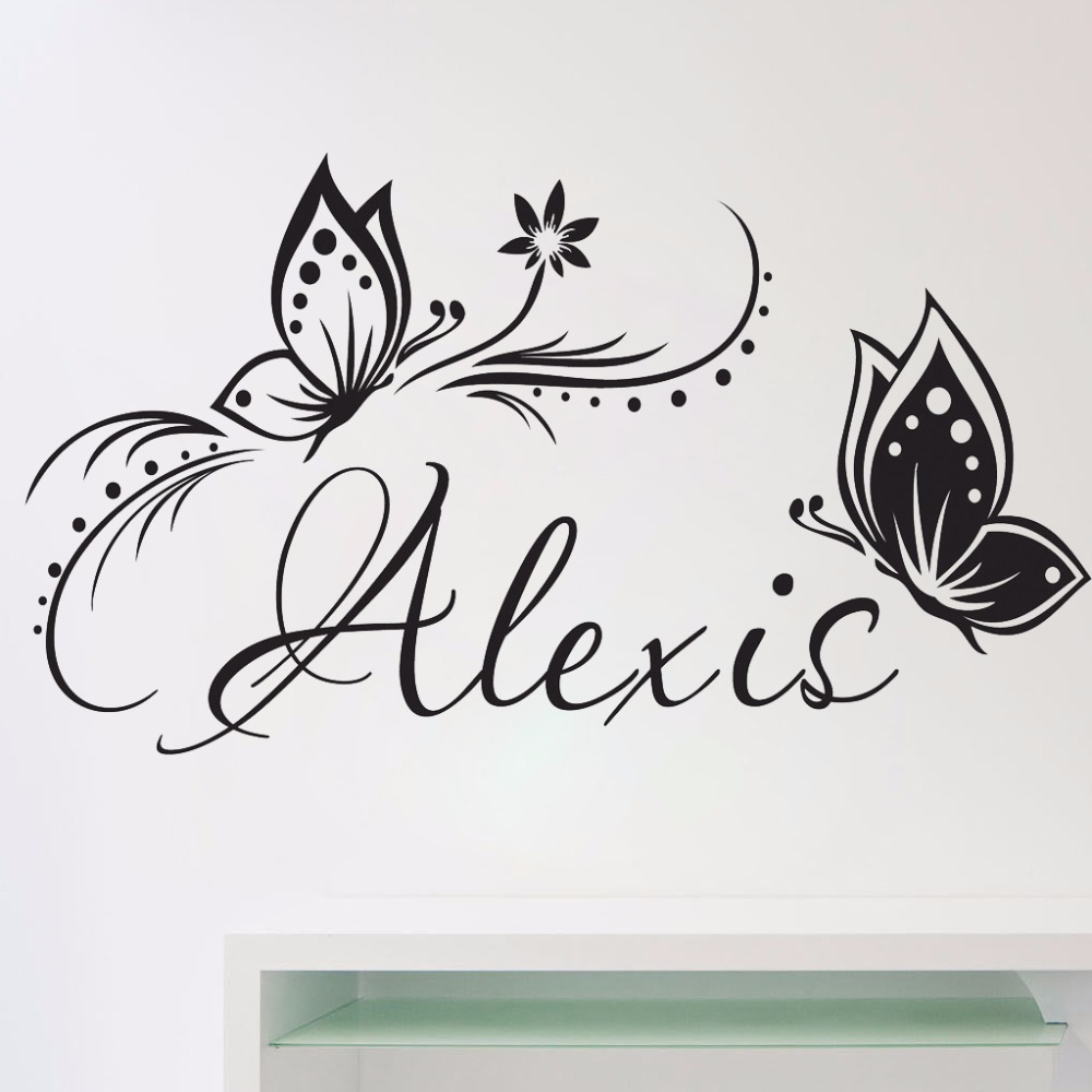 Baby Girl Nursery Quotes - Autocollant mural en vinyle personnalisé avec