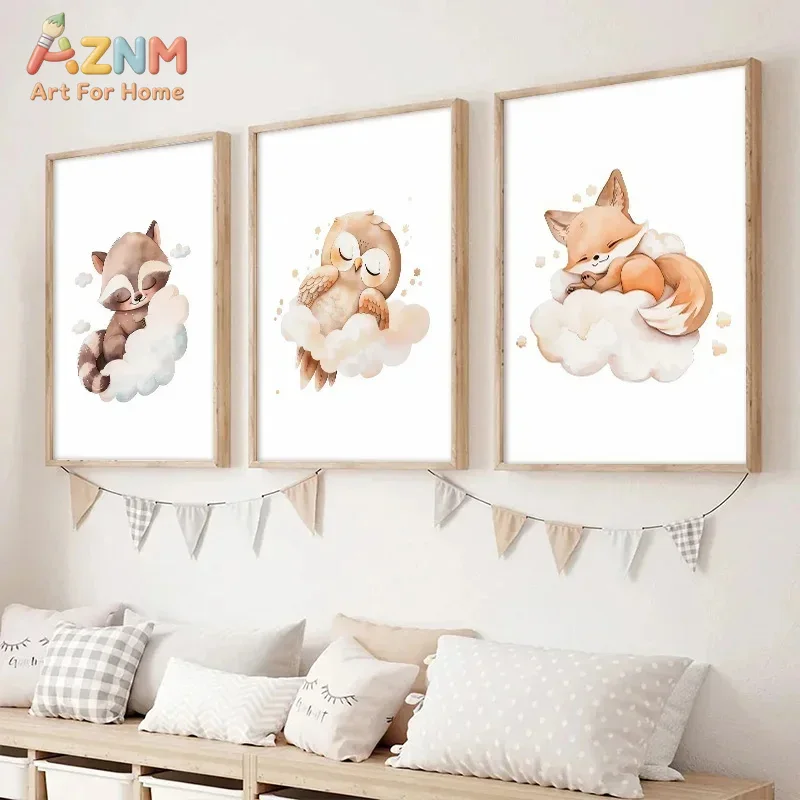 AZNM, tableau sur toile représ - Baby Nursery Frames avis et prix
