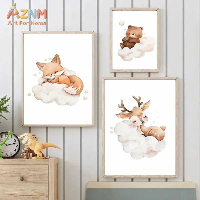 AZNM, tableau sur toile représ - Baby Nursery Frames avis et prix