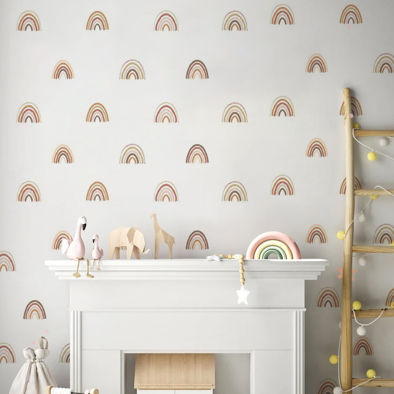 Boho arc-en-ciel stickers mura - Baby Nursery Decor Girl avis et prix