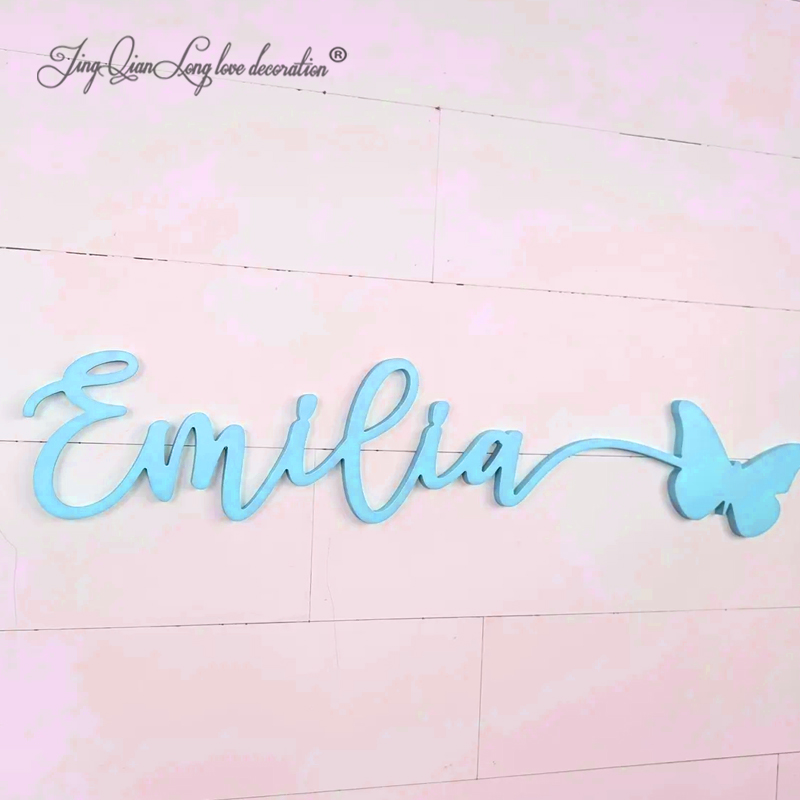 Panneau personnalisé avec nom  - Baby Nursery Decor Girl avis et prix