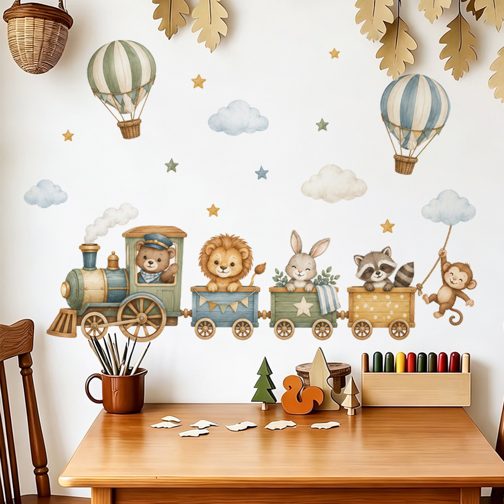 Autocollants muraux d'animaux  - Baby Nursery Boy avis et prix