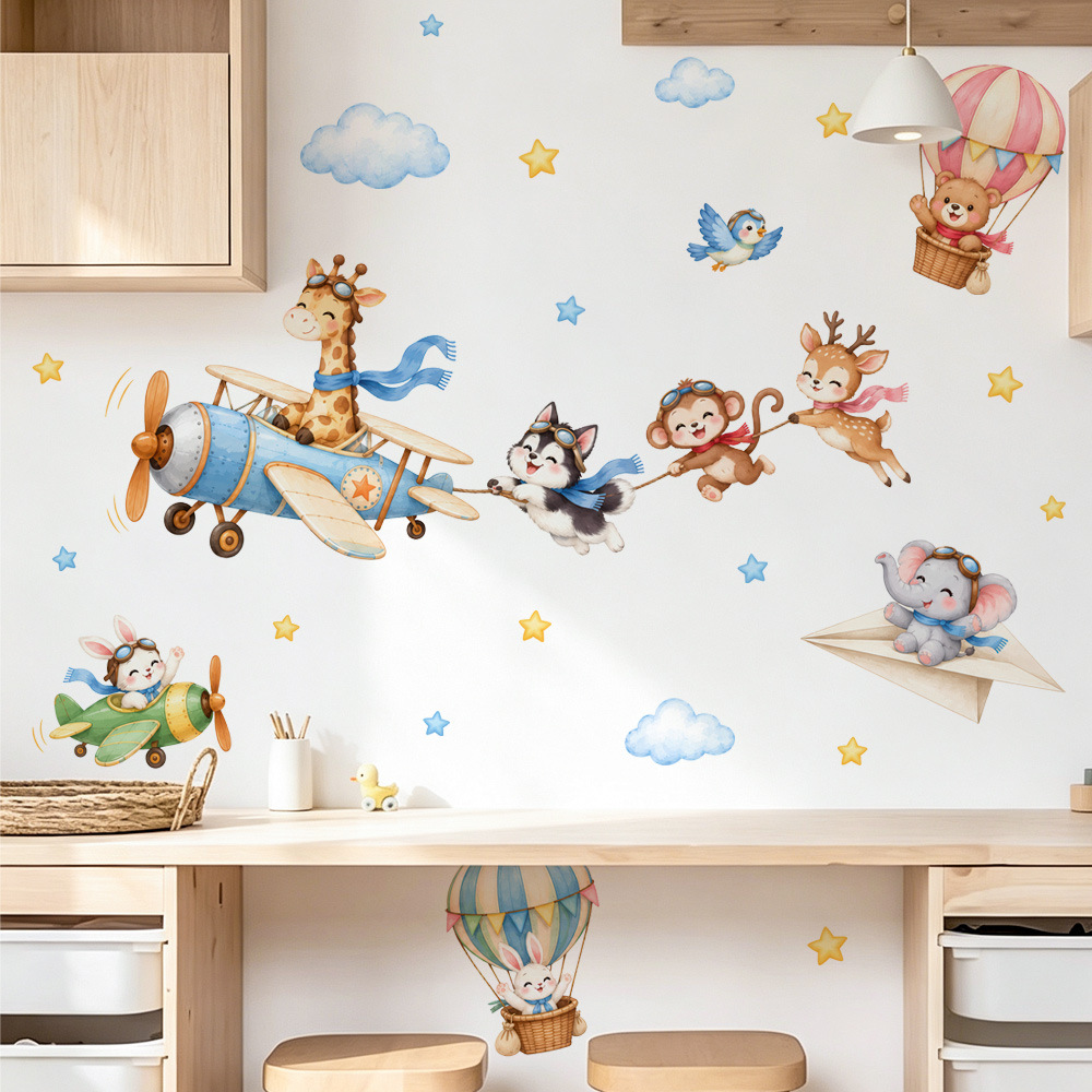 Autocollants muraux d'animaux  - Baby Nursery Boy avis et prix